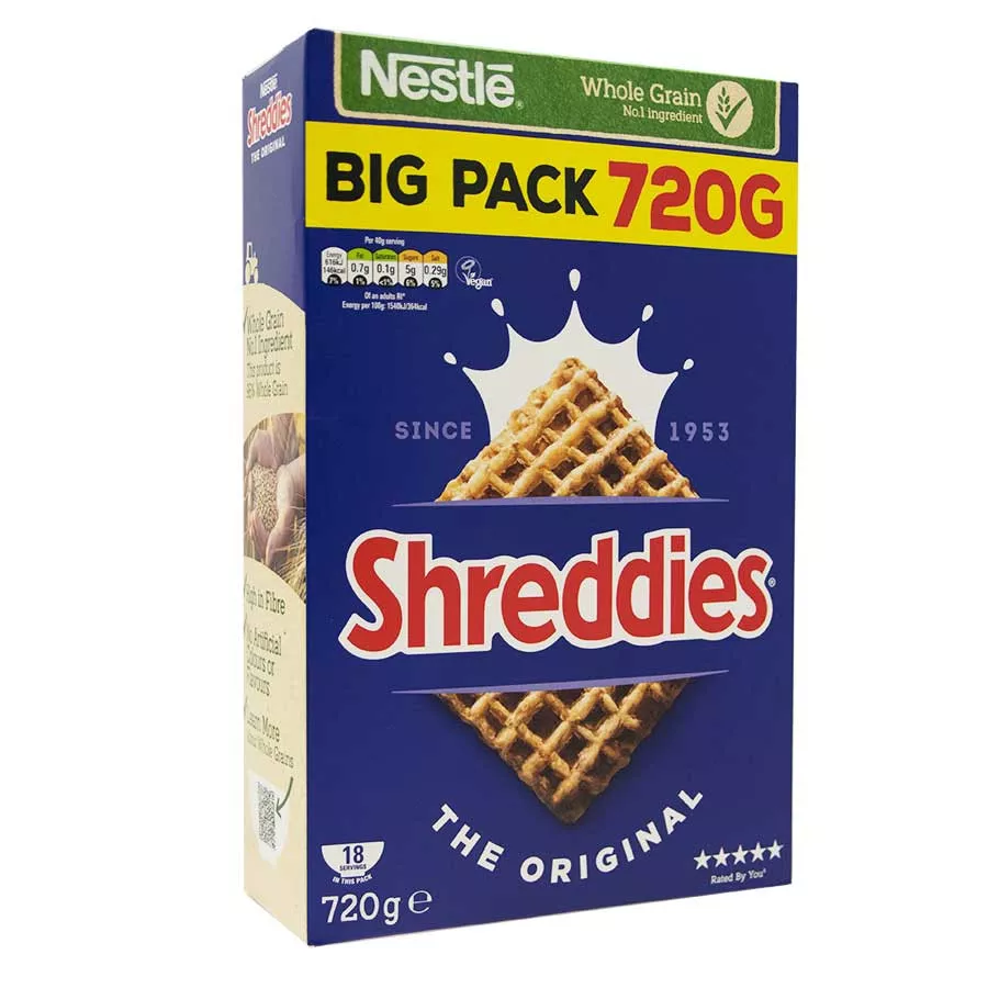 SHREDDIES CEREALS 720G